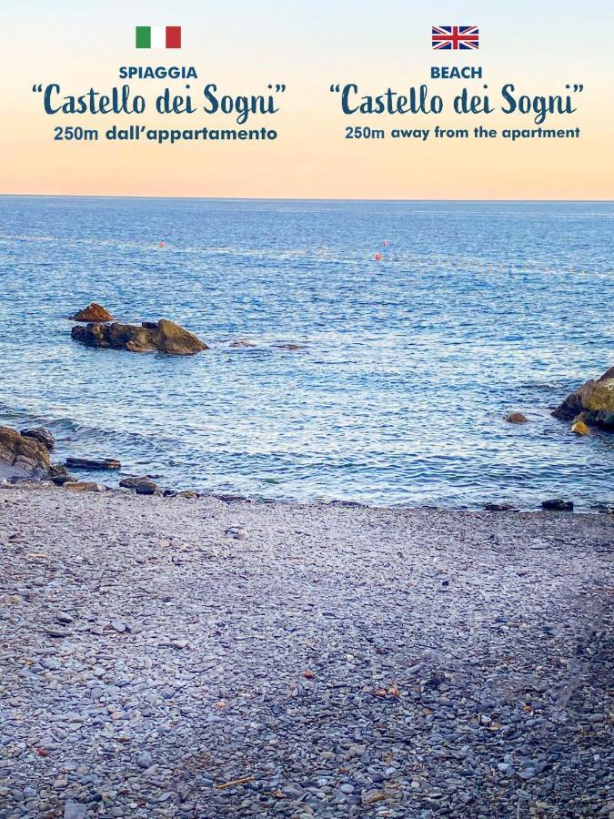 Nautilus Vista Mare Mozzafiato A 180 Gradi- Posto Auto Privato - 2 Camere Matrimoniali Piu 1 Divano Letto Singolo-Sky,Netflix-Wifi 200Mg Ραπάλο Εξωτερικό φωτογραφία