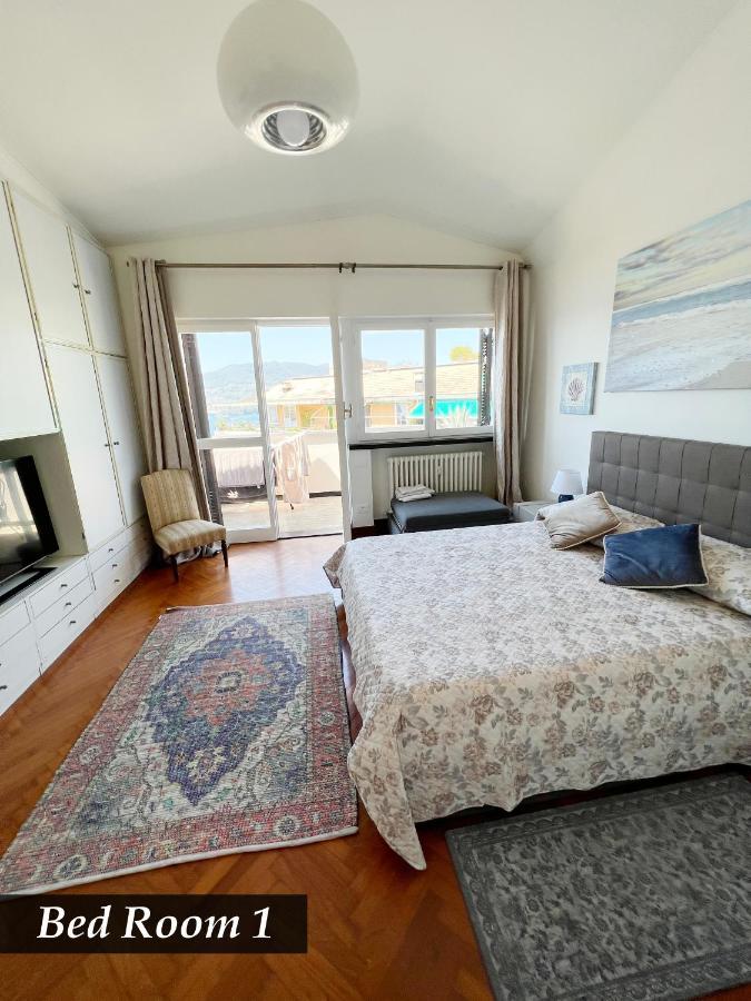 Nautilus Vista Mare Mozzafiato A 180 Gradi- Posto Auto Privato - 2 Camere Matrimoniali Piu 1 Divano Letto Singolo-Sky,Netflix-Wifi 200Mg Ραπάλο Εξωτερικό φωτογραφία